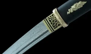 Tōtoi Damascus Tanto (尊い) - Precious