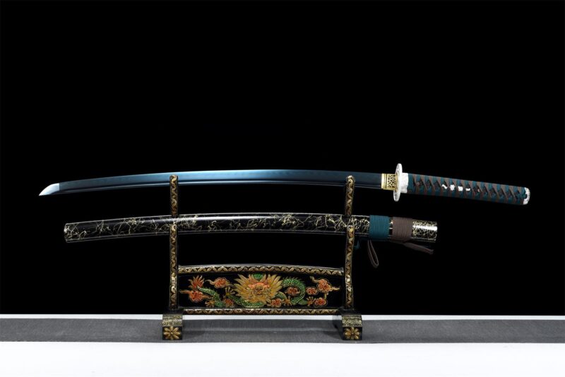 Aokiba Katana Sword (青牙) - Blue Fang