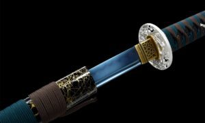 Aokiba Katana Sword (青牙) - Blue Fang