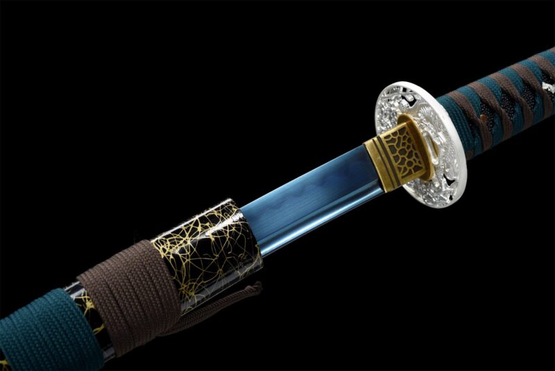 Aokiba Katana Sword (青牙) - Blue Fang