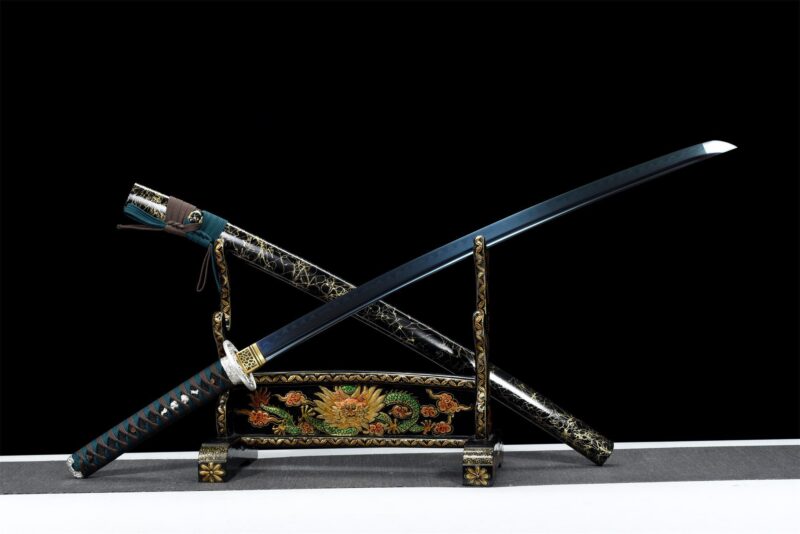 Aokiba Katana Sword (青牙) - Blue Fang