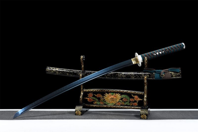 Aokiba Katana Sword (青牙) - Blue Fang