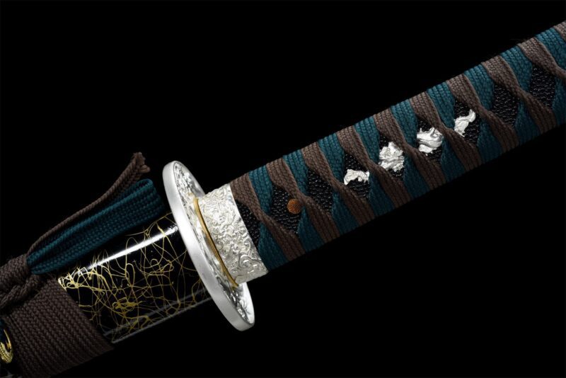 Aokiba Katana Sword (青牙) - Blue Fang
