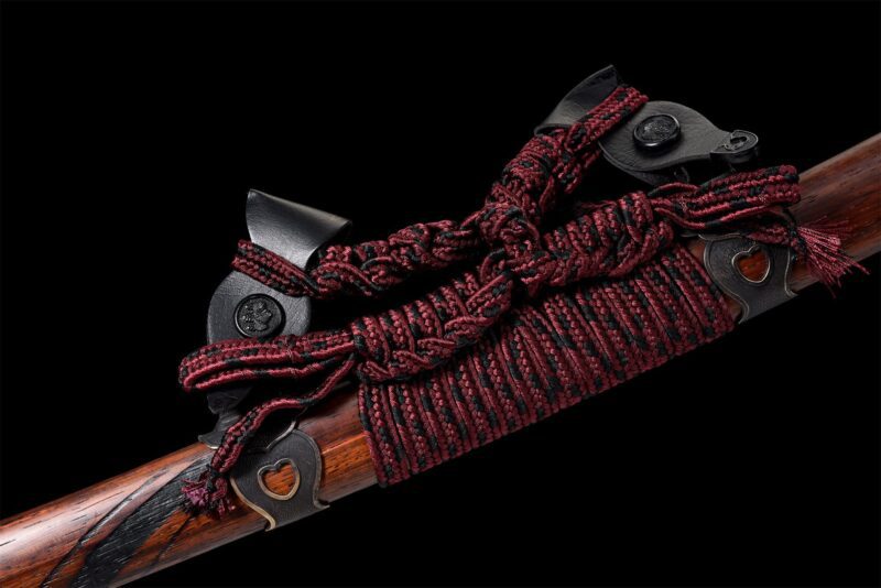 Damascus Katana Sword With Real Hamon