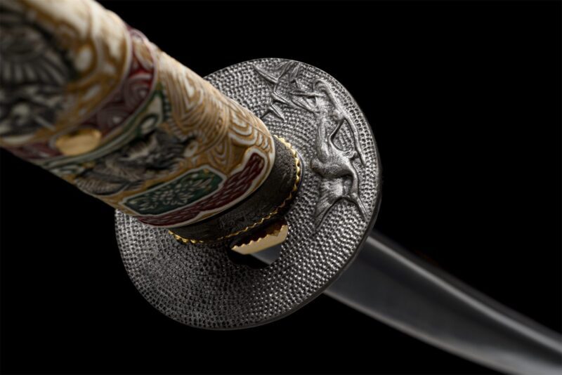 Dragon Head Katana Sword