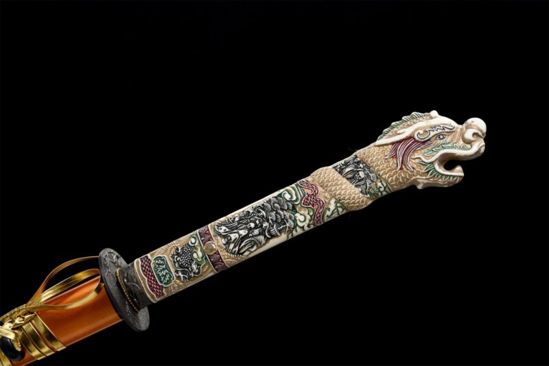Dragon Head Katana Sword