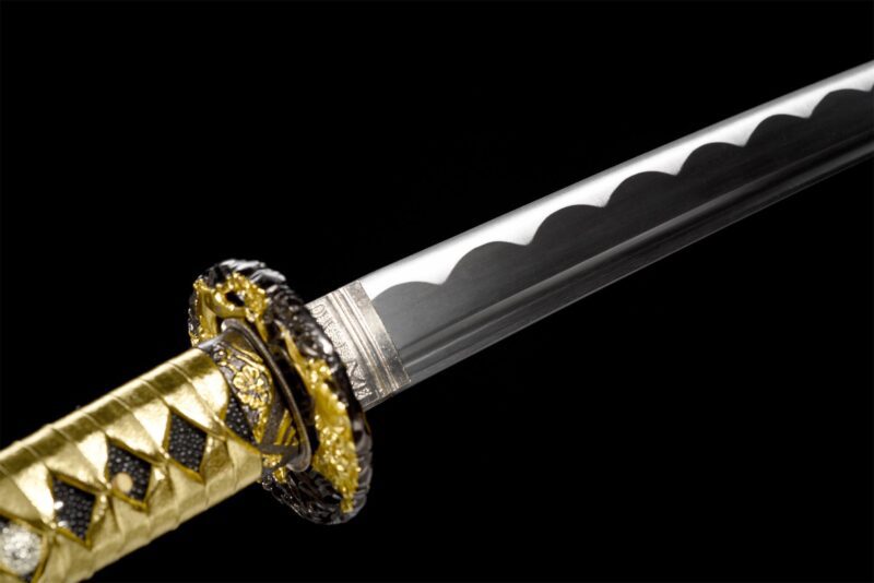 Kurokin Katana Sword (黒金) - Black Gold