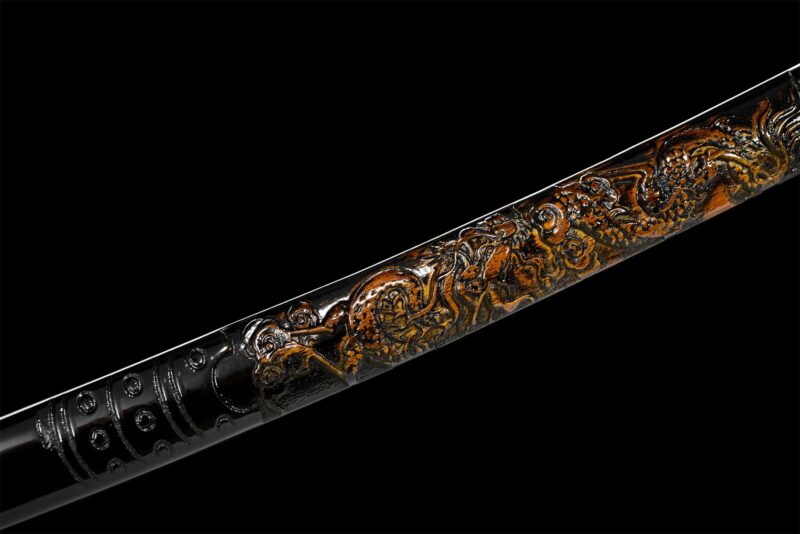 Night Dragon Katana Sword