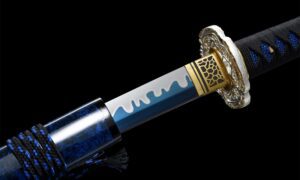 Reikazan Wakizashi Sword (冷火山) - Frozen Volcano