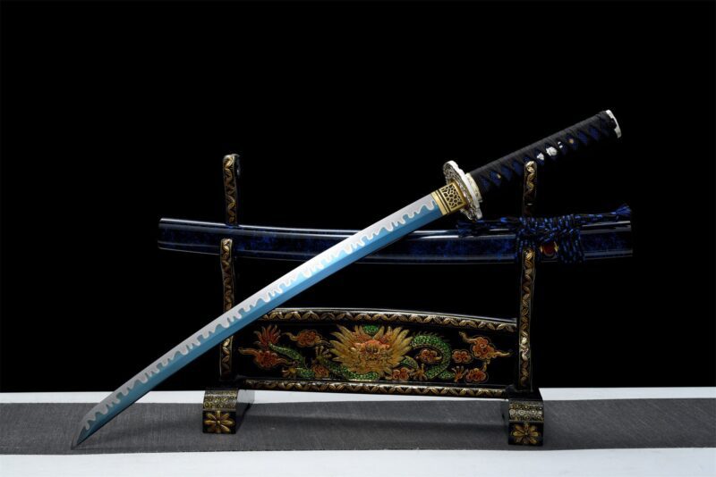 Reikazan Wakizashi Sword (冷火山) - Frozen Volcano