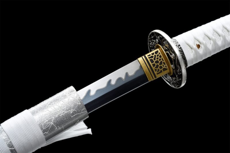 Silver Katana Sword