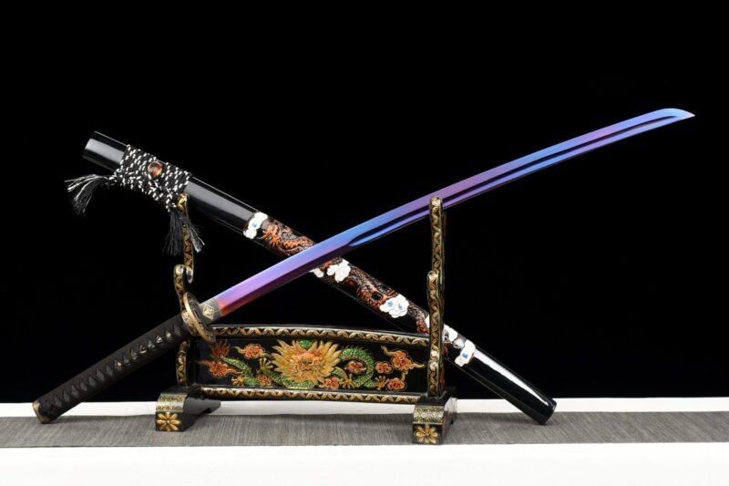 Aohazumi Katana Sword (青刃墨) - Blue Blade