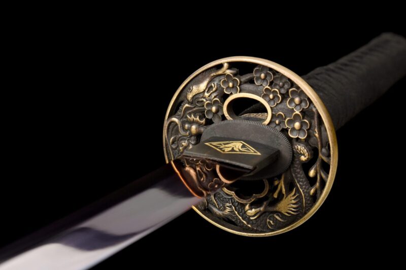 Aohazumi Katana Sword (青刃墨) - Blue Blade