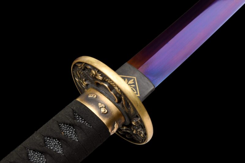 Aohazumi Katana Sword (青刃墨) - Blue Blade