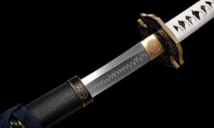 Black And White Katana Sword