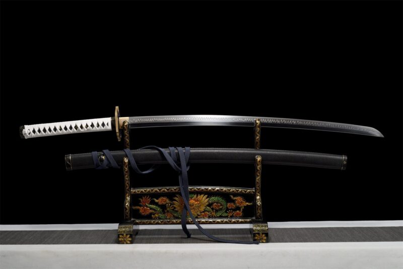 Black And White Katana Sword