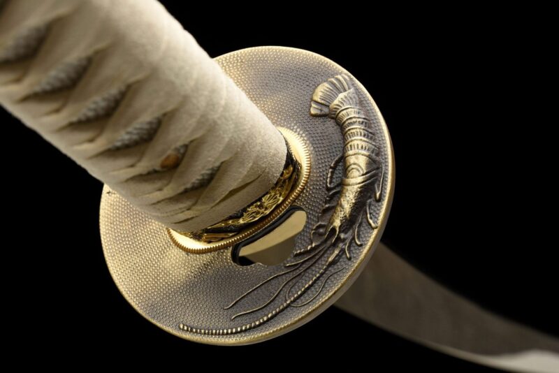 Golden Blade Katana Sword