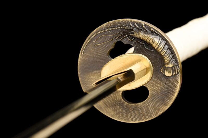 Golden Blade Katana Sword