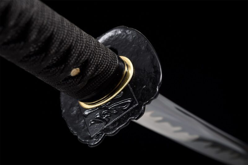 Kokubyaku Katana Sword (黒白) - Black And White