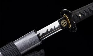 Kokubyaku Katana Sword (黒白) - Black And White