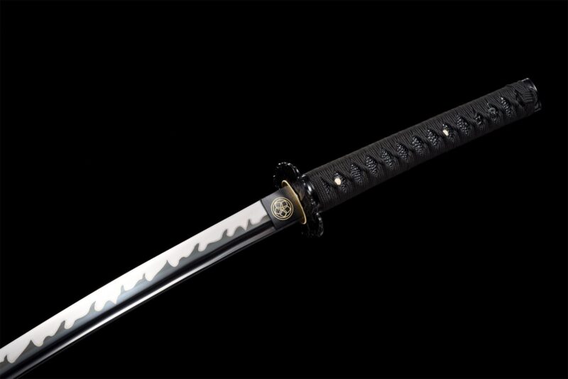 Kokubyaku Katana Sword (黒白) - Black And White