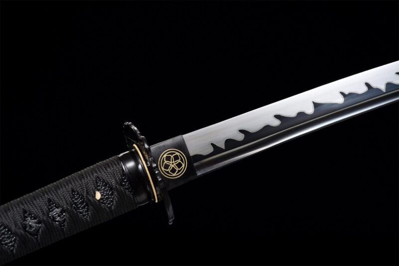 Kokubyaku Katana Sword (黒白) - Black And White