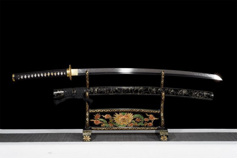 Kurogane Katana Sword (黒金) - Black Gold