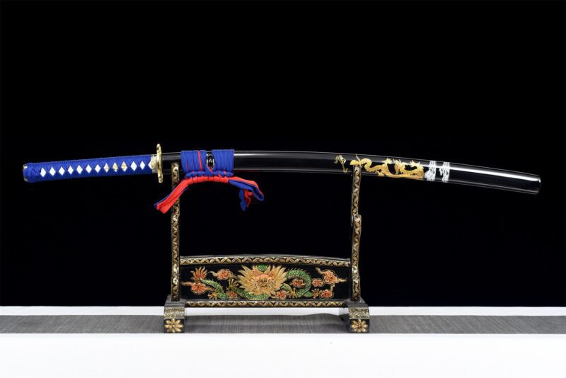 Seiryū Katana Sword (青龍) - Celestial Blue Dragon