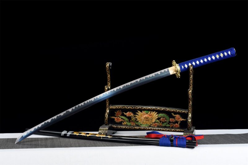 Seiryū Katana Sword (青龍) - Celestial Blue Dragon