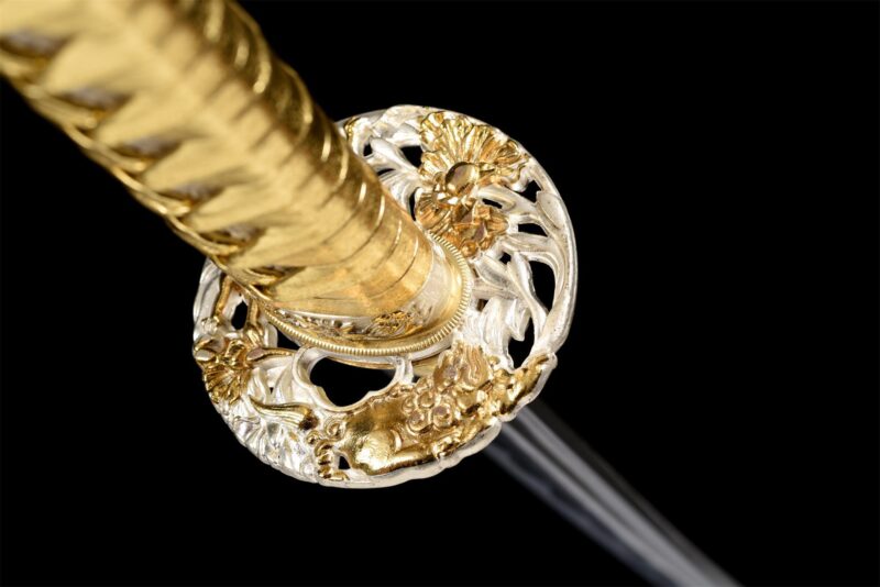 Shirokin Katana Sword (白金) - Platinum