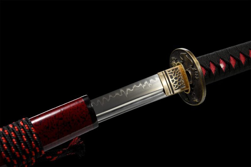 Shishi Aka Katana Sword (獅子赤) - Red Lion