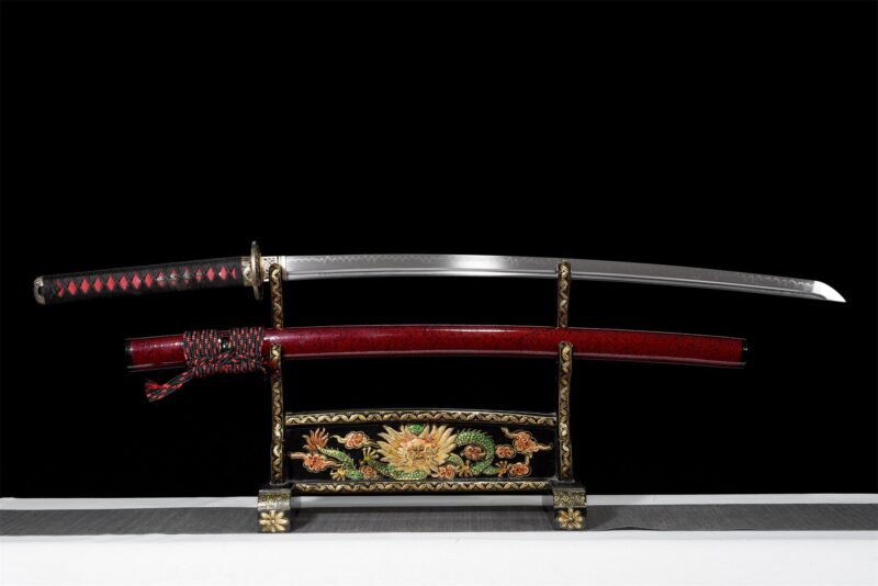 Shishi Aka Katana Sword (獅子赤) - Red Lion