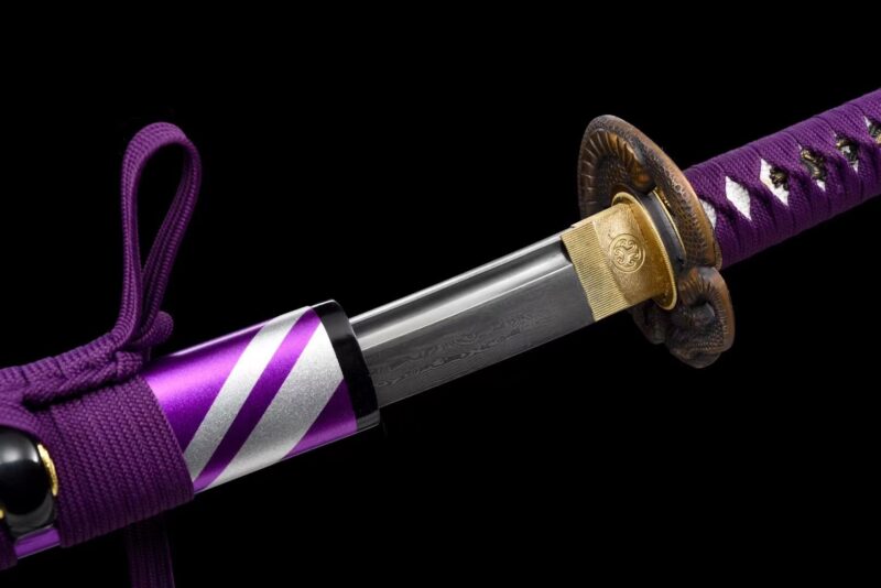 Murasaki Hebi Katana Sword (紫蛇) – Purple Snake