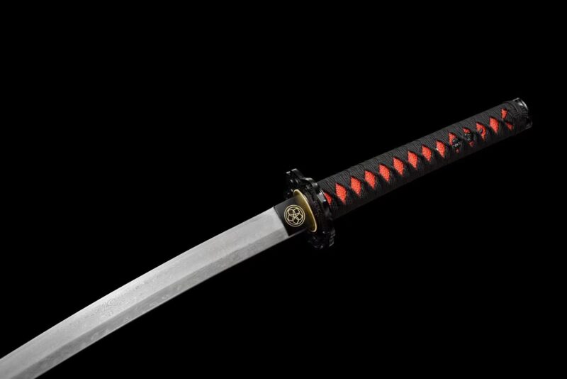 Shikihana Katana Sword (紫花) – Deep Red Flower