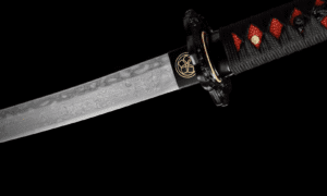 Shikihana Katana Sword (紫花) – Deep Red Flower