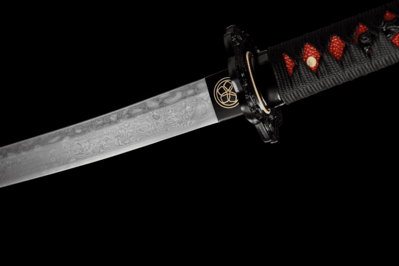 Shikihana Katana Sword (紫花) – Deep Red Flower